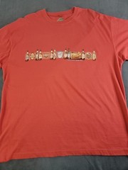 Newport Blue Funny Graphic T Shirt Men’s XXL Orange
