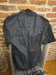 GUESS Dillon Jet Black Shirt Men’s Size Large Short Sleeve Button Up