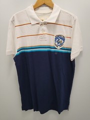 Aeropostale Polo Shirt Mens L California Surfing Finals Patch Deadstock New