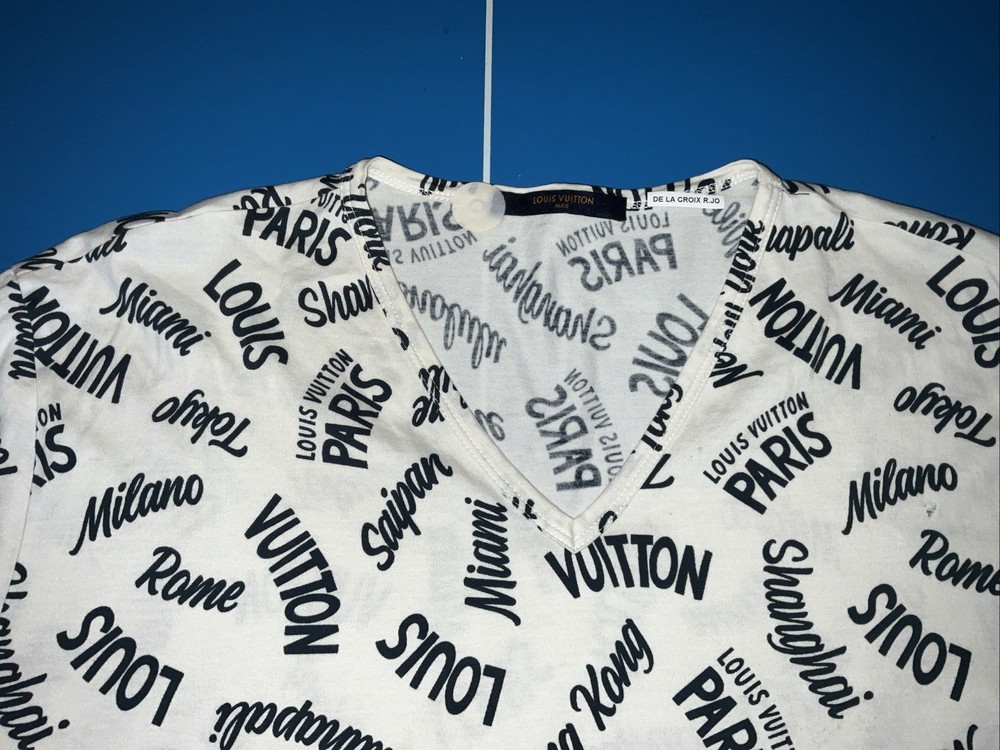 Authentic Men’s Louis Vuitton “Cities” Kim Jones Era