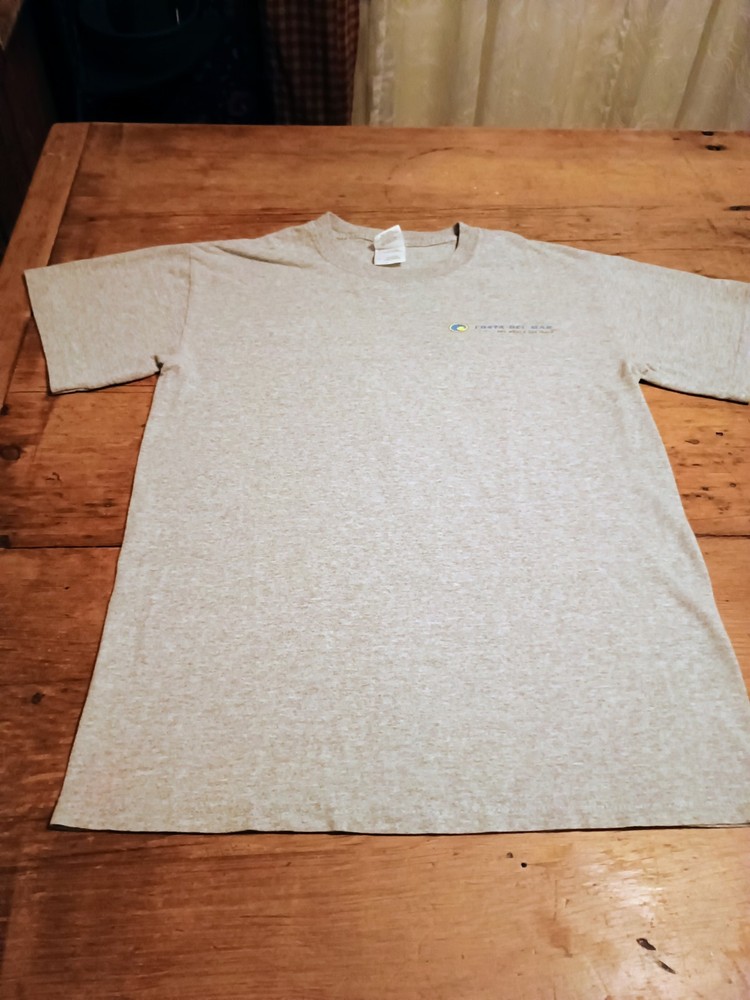 Gildan Costa Del Mar Marlin Graphic Crew Neck T-Shirt, Gray, Men’s S