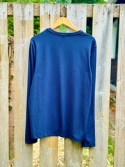 Threads 4 Thought Baseline Triblend Long Sleeve Henley Men’s L – Super Soft!