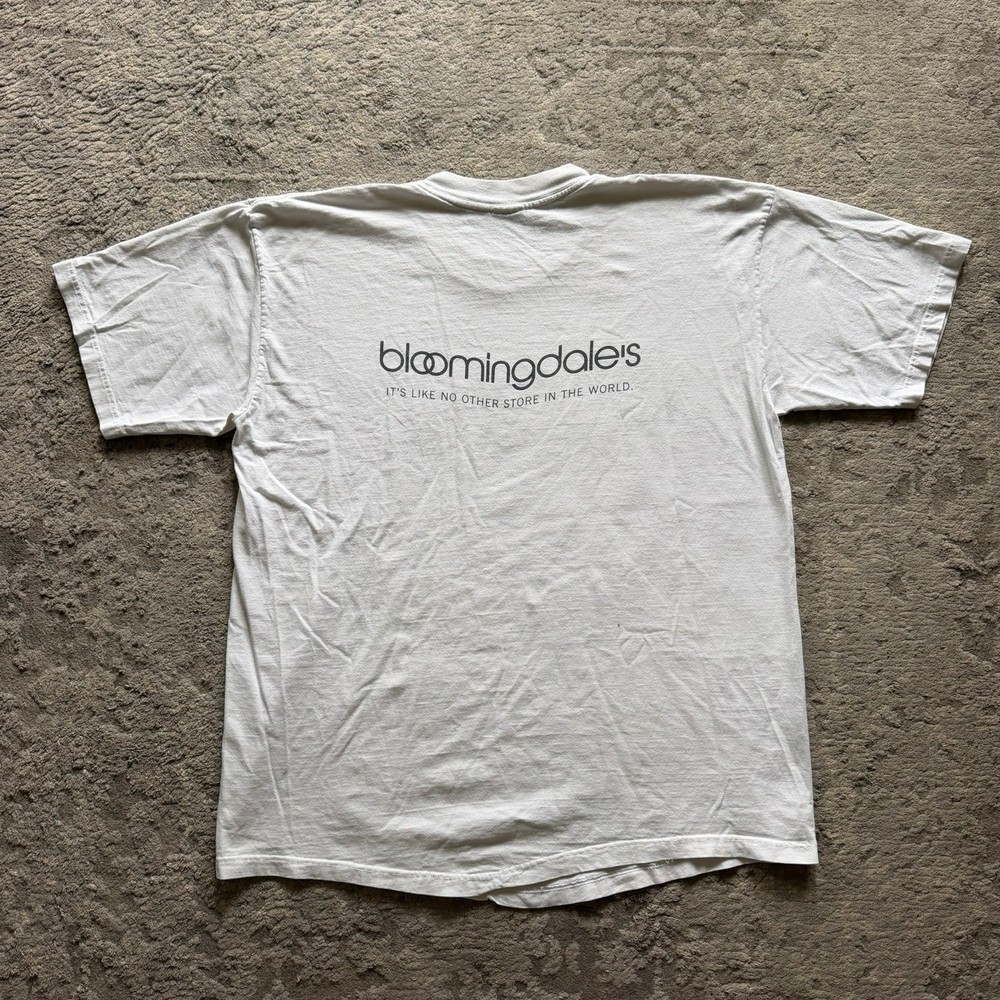Vintage 90s Bloomingdales Official Promo Store Shirt Mens Large Single Stitch