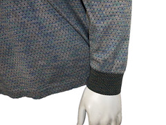 Leone’ Uomo Medium Multi-Color Long Sleeve Polo Shirt