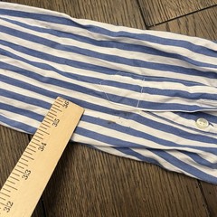 Ben Silver x Gitman Bros Blue Striped Bankers Collar Dress Shirt / 15-34 *READ*