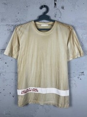 Helmut Lang Strange Days Pattern Logo T Shirt Size L