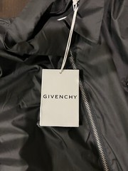 givenchy black zipper shirt