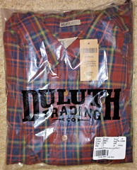 Duluth Trading Mens Duluthflex Beergarden Slim Fit Long Sleeve L Brownstone