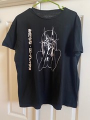 Mens Lewd Complex “Possessed Unrest” Black Tshirt XL 2021 Anime