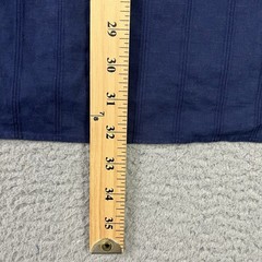 Vintage Polo Ralph Lauren Bernard Shirt Mens Medium Blue Mandarin Band Collar