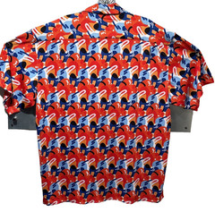 Golf Button Up Performance Cooling Fabric, Relaxed Fit SPF 50+ NANANA Rizz