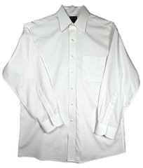 JOS A BANKS Travelers Dress Shirt Men’s 15.5-33 White Long Sleeve Non-Iron
