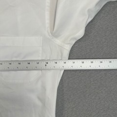 Canali Dress Shirt Mens 15.5 39 White Cotton Long Sleeve Spread Collar Italy