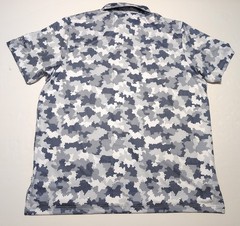 BOBBY JONES Performance Collection Polo Shirt Blue White Camo XXL 2XL