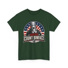 Vote Count Binface UK Politics Men Women Vote Count Binface T-Shirt
