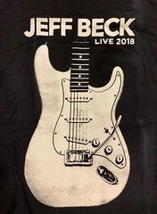 New NWOT 2018 Live Jeff Beck North America Black Tour T-shirt Size Large 🔥