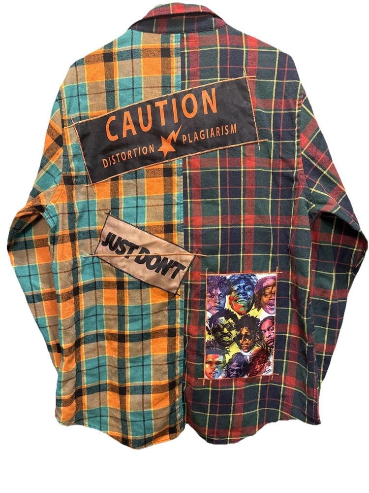 KLEEP Men’s Casual Premium Plaid Multicolor Checkered Flannel Size: XL “DO IT”
