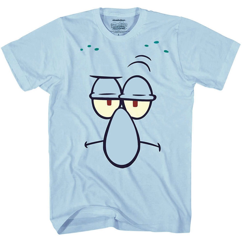 Official SpongeBob Squarepants Squidward Face T-Shirt