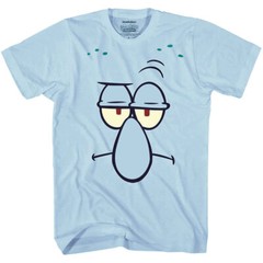 Official SpongeBob Squarepants Squidward Face T-Shirt