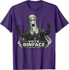 Count Binface | Vote Binface Clacton By-Election T-Shirt