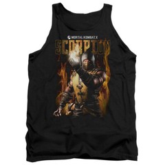 MORTAL KOMBAT SCORPION Licensed Men’s Tank Top Sleeveless Tee SM-2XL