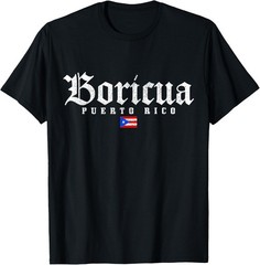 NEW LIMITED Puerto Rico Boricua Vintage Puerto Rican Flag Pride T-Shirt