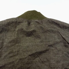 Johnnie-O $298 Wool Blend Button Front Bomber Jacket Shirt Pine Green Men 2XL