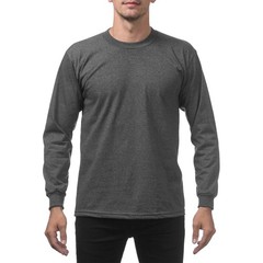 Pro Club Men’s Heavyweight Cotton Long Sleeve T-Shirt