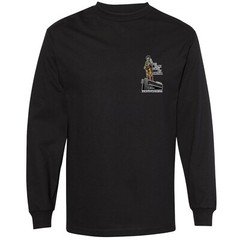 BACKBONE OF AMERICA LONG SLEEVE TEE | UNION MONEY | UNION IRONWORKERS | UNION