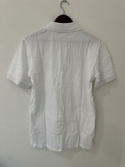 Ralph Lauren Men’s Custom Slim Fit Polo Shirt White M Short Sleeve Mesh New