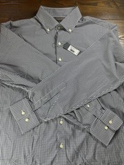 NWT Peter Millar Summer Orlando Magic Men’s Dress XL Blue Checkered Long Sleeve