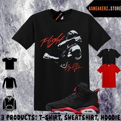 Shirt Matching AJ 6 Infrared Salesman 2026 Match Sneaker MJ Victory 6s T-Shirt