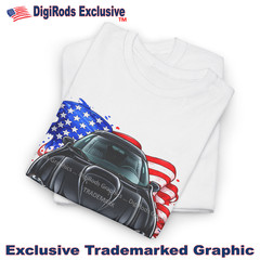 DigiRods Chevy Camaro SS 4th Generation American Muscle Cartoon Car T Shirt