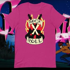 Marvel X-Men ’97 Gambit Rock X Roll Shirt