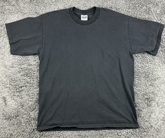 Pro Club Heavyweight Mens T Shirt Faded Black Blank 100% Cotton Streetwear XL