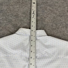 CON.STRUCT 4 Way Stretch Button Down Shirt Geometric Slim Fit Mens Small S