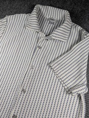 Jason Wu Waffle Knit Button Down Polo Shirt Men’s Size Med.