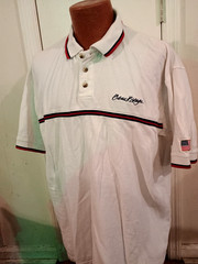 Beau Rivage Men’s XL Ivory Short Sleeve Polo.