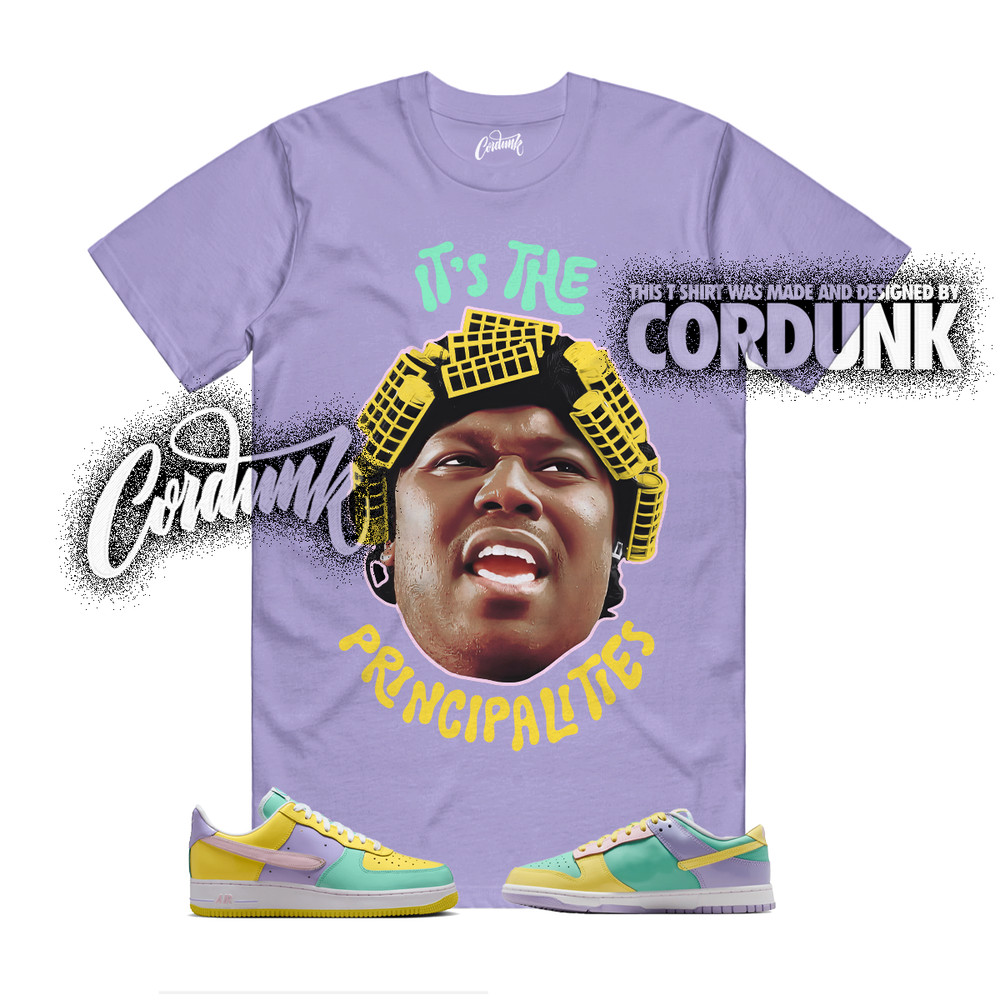 Dunk Easter Air Force 1 Emerald Yellow Hydrangeas Pink Foam Shirt MatchITP