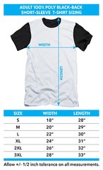 Wonder Woman Movie Arms Crossed Adult Costume T Shirt (Black Back), S-3XL