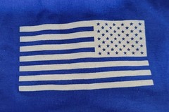 T-shirt Men 3XL Blue Short Sleeve Gildan Dryblend Casual Work Sunpower Logo NWOT