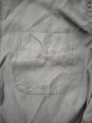 John Henry Men’s M Grey Suede Button Down Shirt Pit 23.5″ Length 30″
