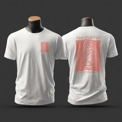 Japan Joy Division Unknown Pleasures Vintage t-shirt Cotton Fashion Music Top