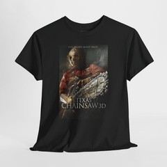 Texas Chainsaw 3D 2013 Retro Movie Poster Horror Unisex Graphic T-Shirt
