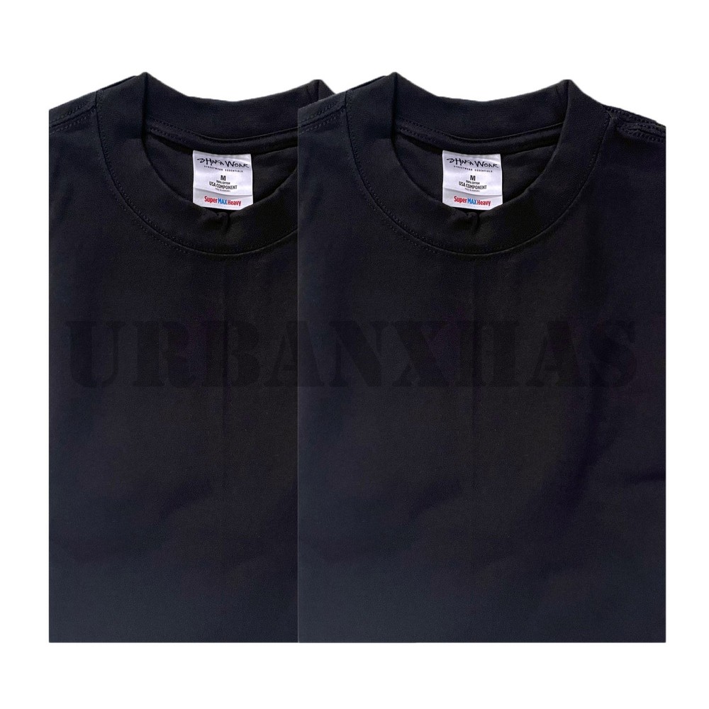 2-PACK SHAKA WEAR SUPER MAX HEAVY-WEIGHT T-SHIRTS