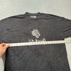 Darc Sport Wolves Baki Hanma T Shirt Mens Large Black Side by Side Graphic Print