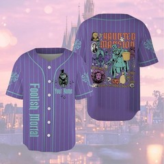 Personalized The Haunted Mansion Jersey, Disney Foolish Mortal Halloween Jersey