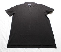 MTailor Men’s Short Sleeve Solid Pique Polo Shirt EJ3 Black See Description NWT