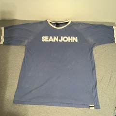 VTG Y2K Sean John Shirt Men’s Size XL Chenille Embroidered