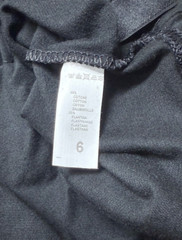 Cesare Paciotti Sleeveless Undershirt 95% Cotton Basic Italian Black Size 6 New